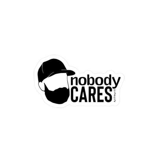 Nobody Cares Anthony Vinyl Sticker