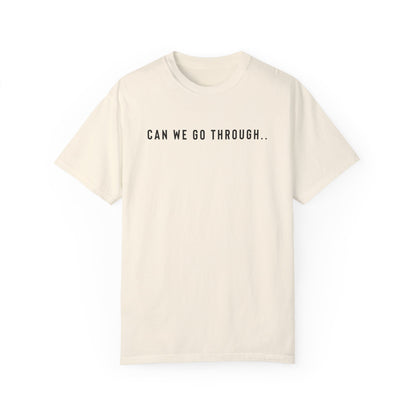 Can we go through.. T-shirt