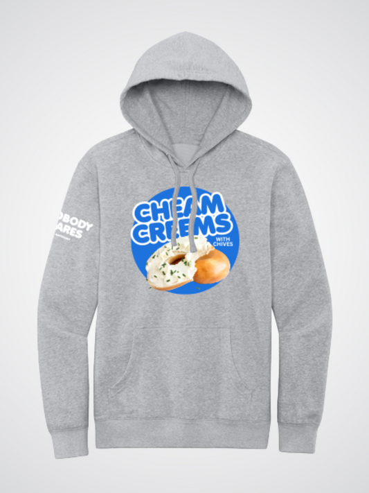 Cheam Creems with Chives Grey Hoodie