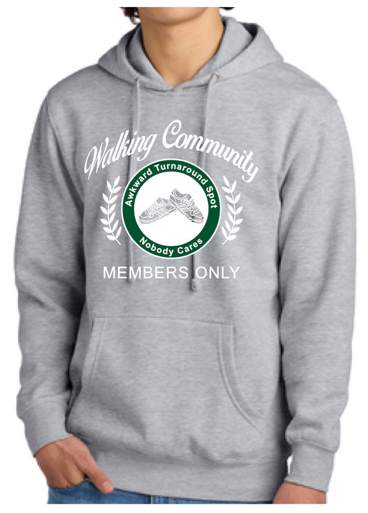 Walking Community Grey Hoodie